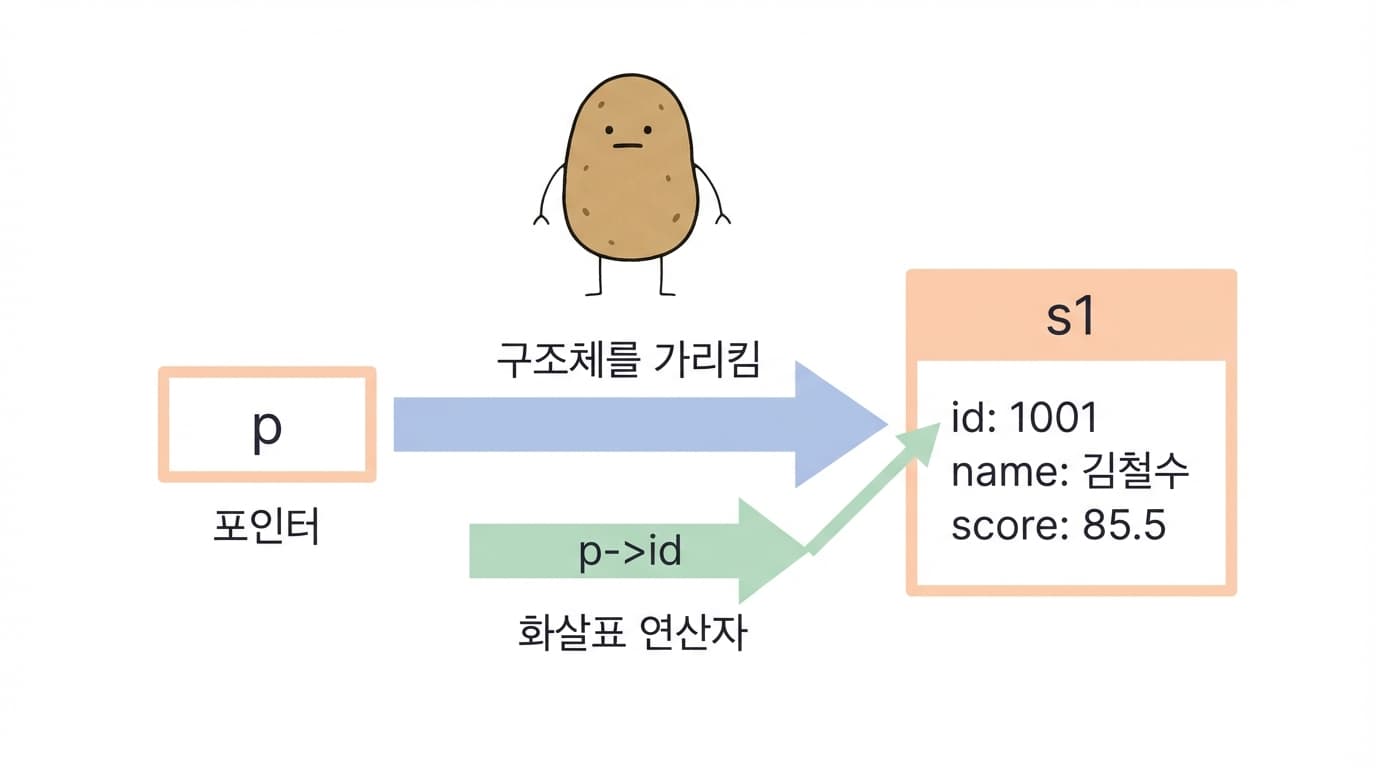 구조체 포인터