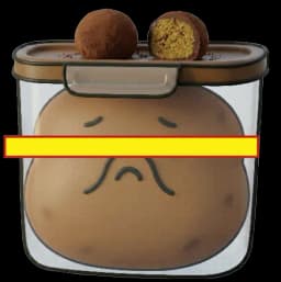 가림막 감자 캐릭터