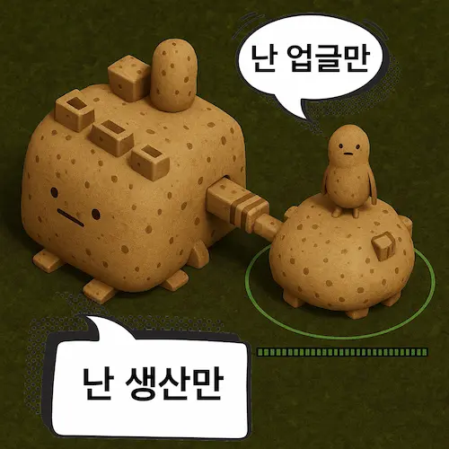 팩토리 메서드 패턴 감자