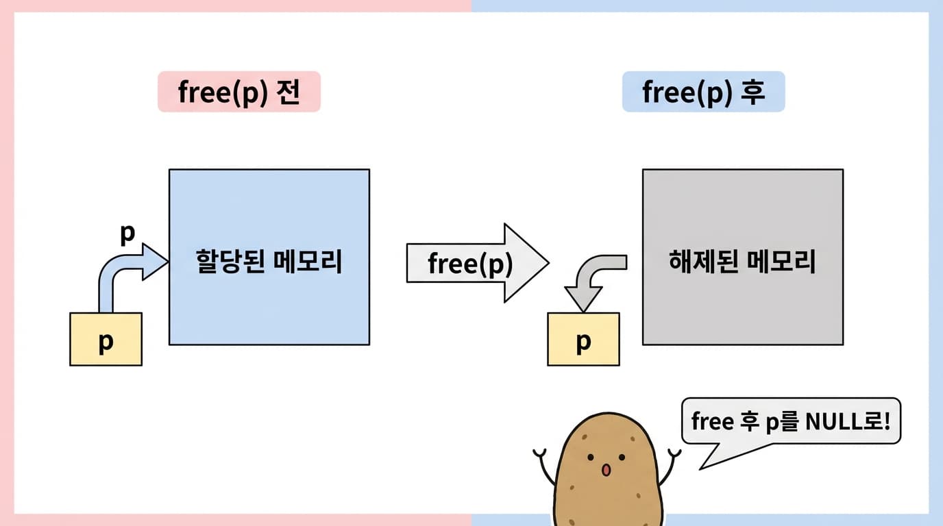 free 함수와 메모리 해제