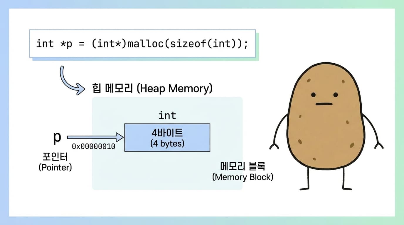 malloc 기본 사용법