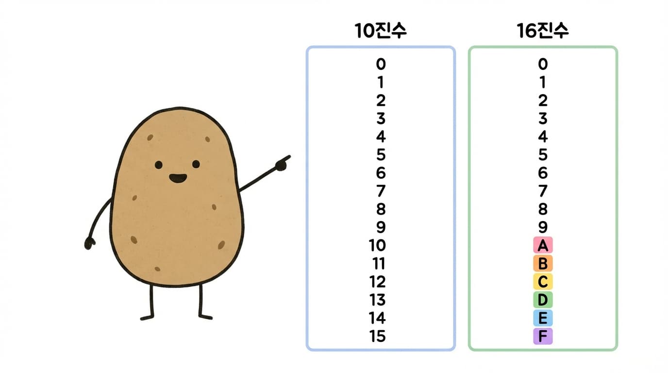 16진수 표