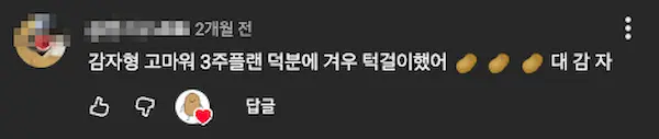 유튜브 댓글 2