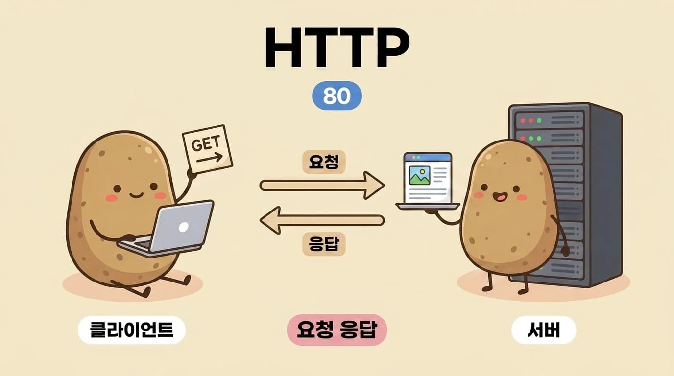 HTTP 요청 응답 감자