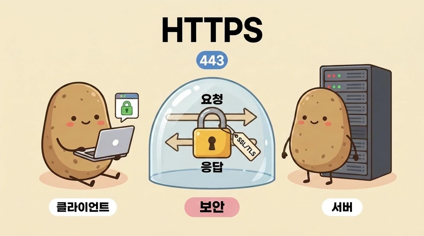 HTTPS 보안 통신 감자