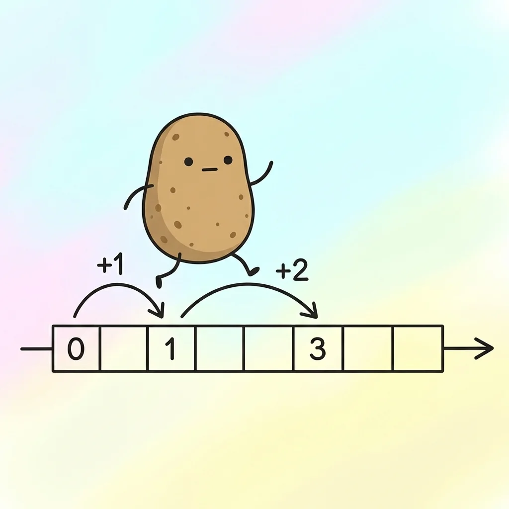 C언어 포인터 산술 (Pointer Arithmetic) | 정처기 감자
